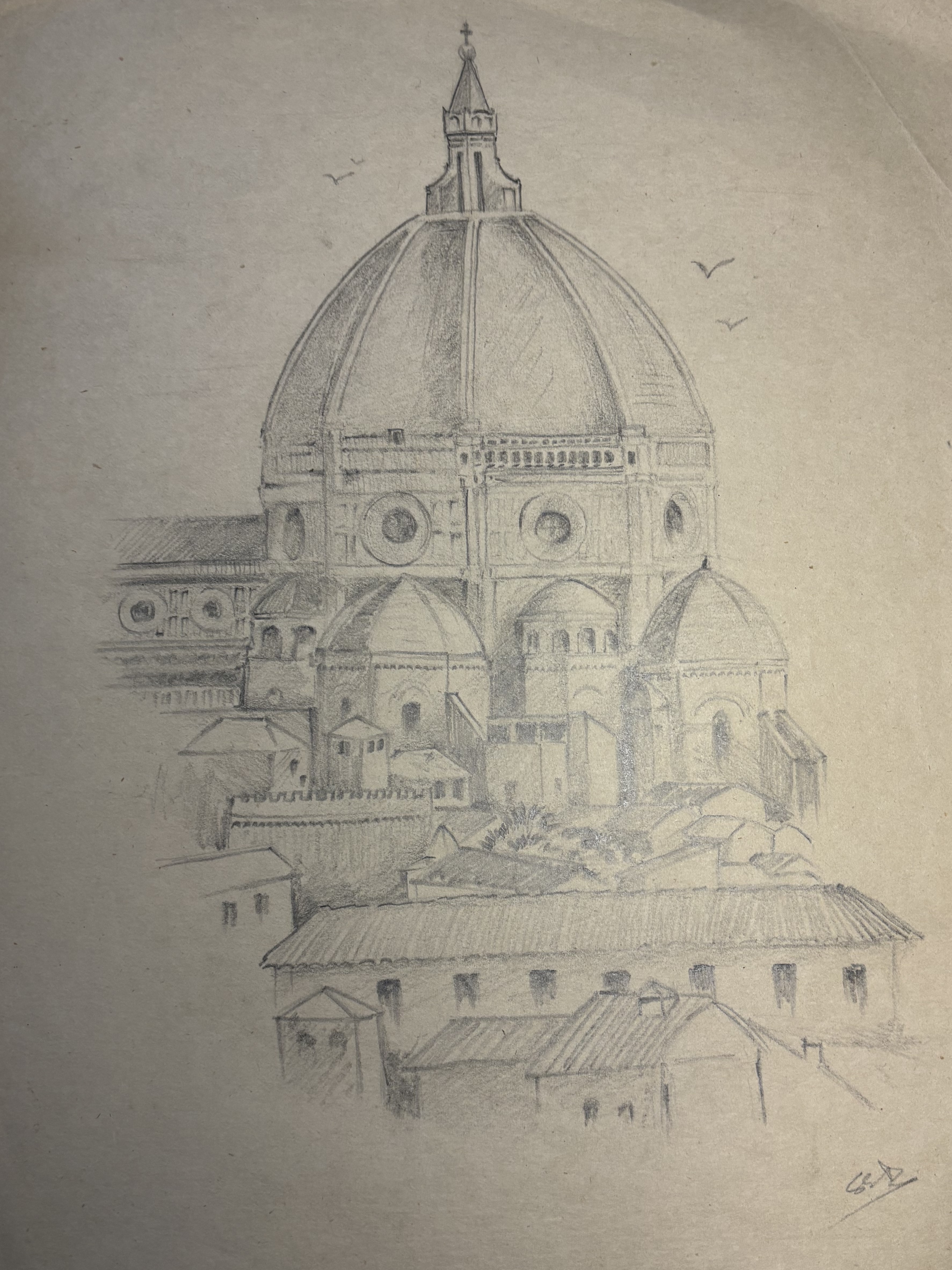 Pencil landscape III, 1998